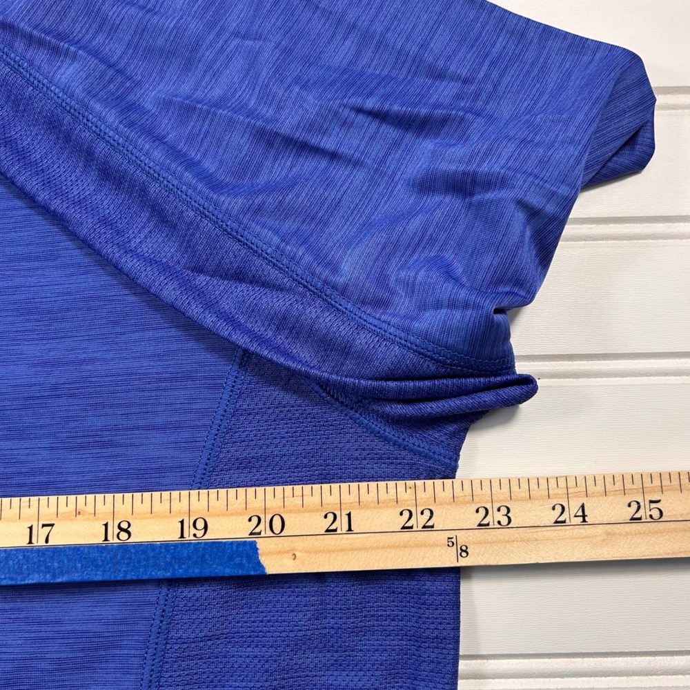 Tommy Bahama IslandZone 1/4 Zip Long Sleeve Pullover Mens M Blue Heathered Golf - Picture 7 of 14